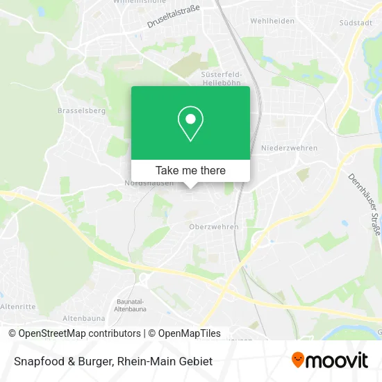 Карта Snapfood & Burger