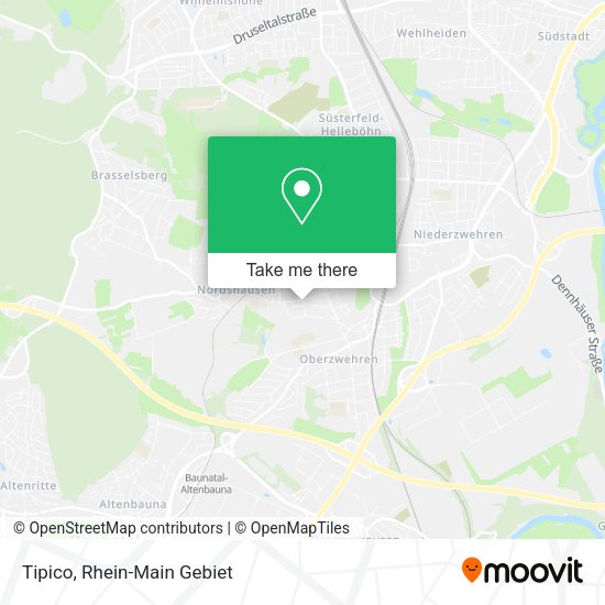 Карта Tipico