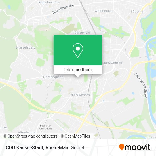 Карта CDU Kassel-Stadt