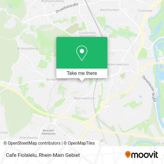 Карта Cafe Fiolalelu