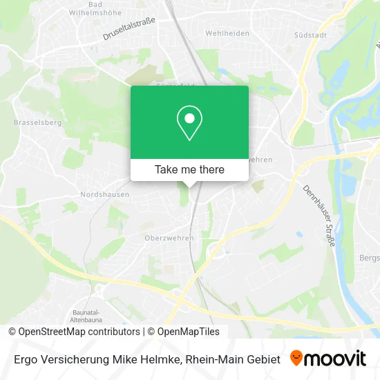 Карта Ergo Versicherung Mike Helmke