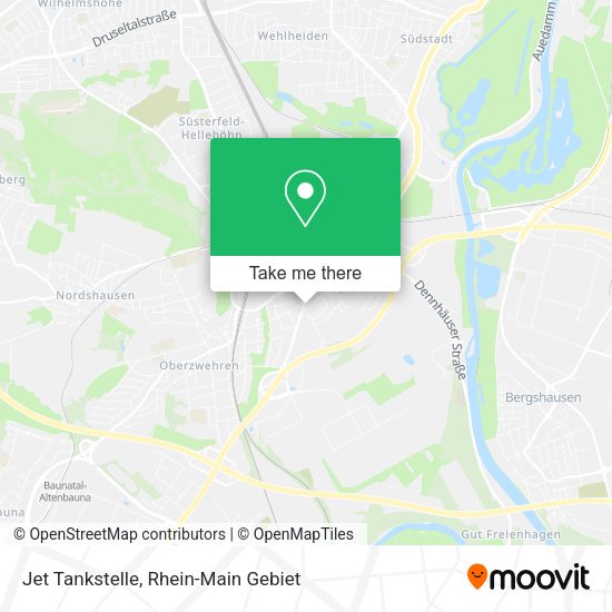 Карта Jet Tankstelle