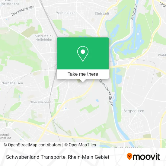 Карта Schwabenland Transporte