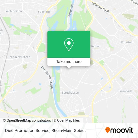 Карта Die6 Promotion Service