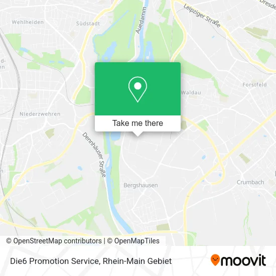 Карта Die6 Promotion Service