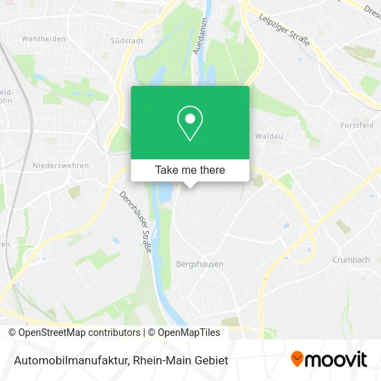 Карта Automobilmanufaktur