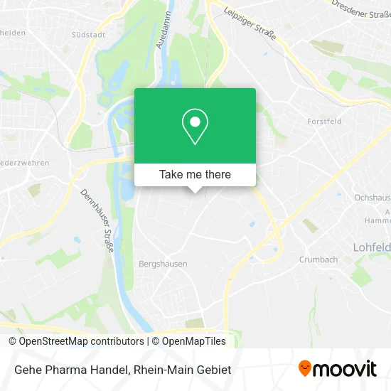 Карта Gehe Pharma Handel