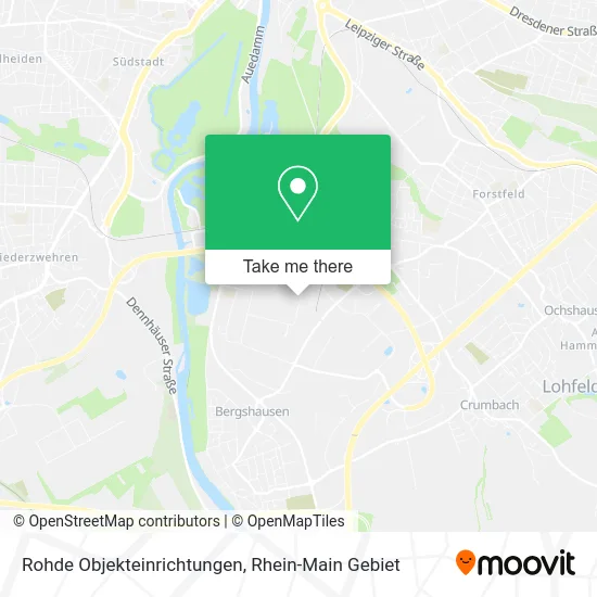 Rohde Objekteinrichtungen map