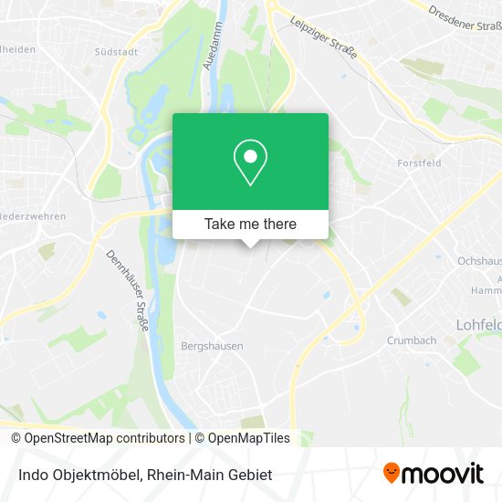 Карта Indo Objektmöbel