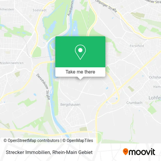 Карта Strecker Immobilien