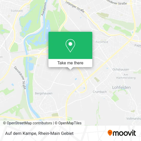 Карта Auf dem Kampe
