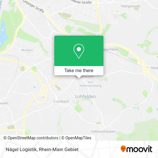 Карта Nägel Logistik