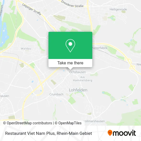 Карта Restaurant Viet Nam Plus
