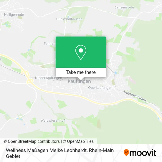 Карта Wellness Maßagen Meike Leonhardt