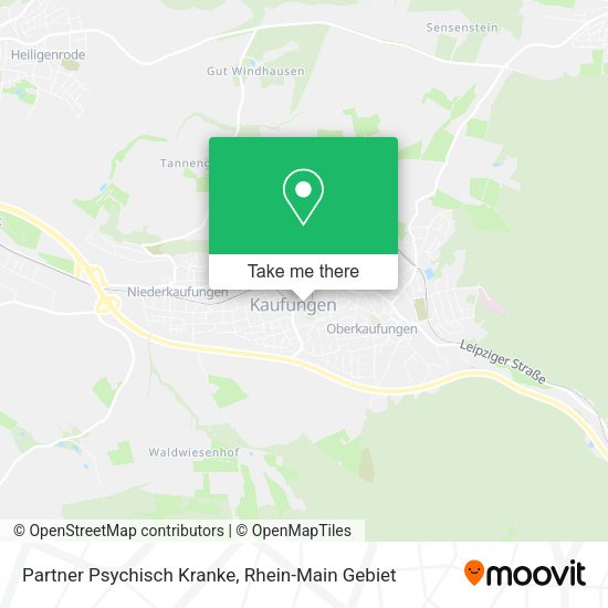 Карта Partner Psychisch Kranke
