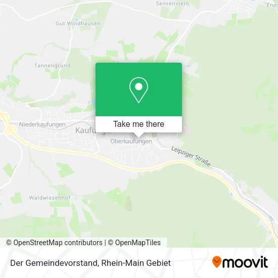 Карта Der Gemeindevorstand