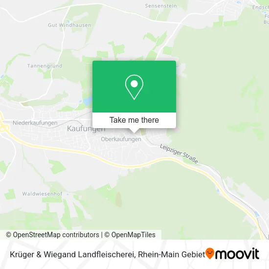 Карта Krüger & Wiegand Landfleischerei