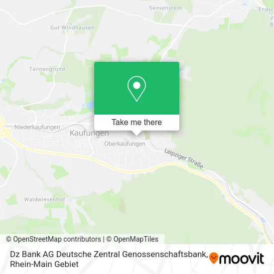 Карта Dz Bank AG Deutsche Zentral Genossenschaftsbank