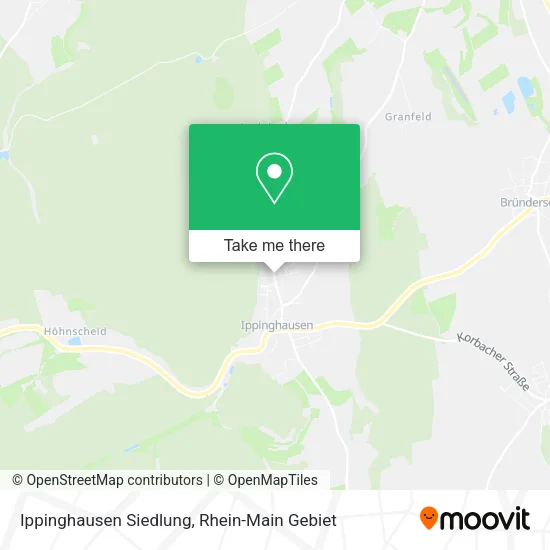 Карта Ippinghausen Siedlung