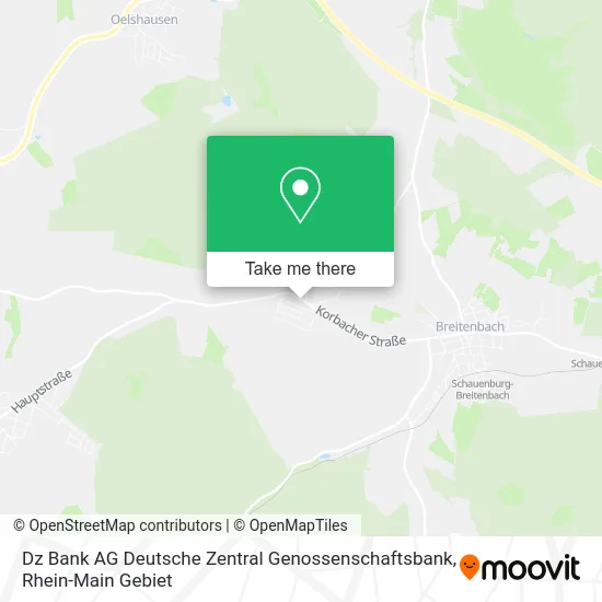 Карта Dz Bank AG Deutsche Zentral Genossenschaftsbank