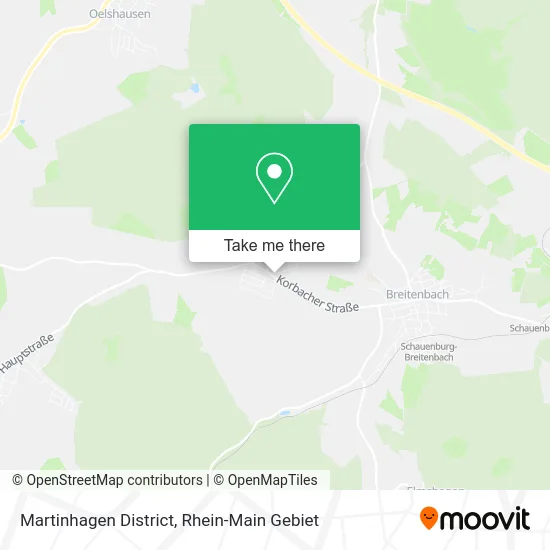 Карта Martinhagen District