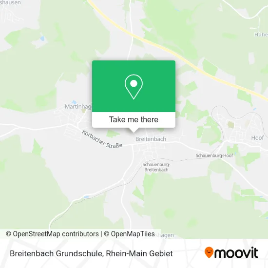 Карта Breitenbach Grundschule