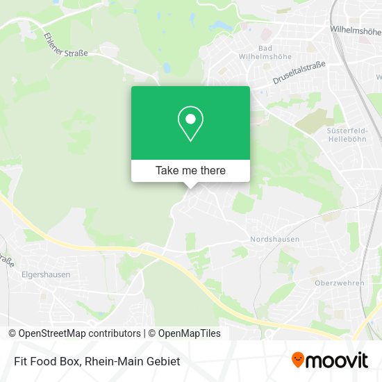 Карта Fit Food Box