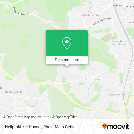 Карта Heilpraktiker Kassel