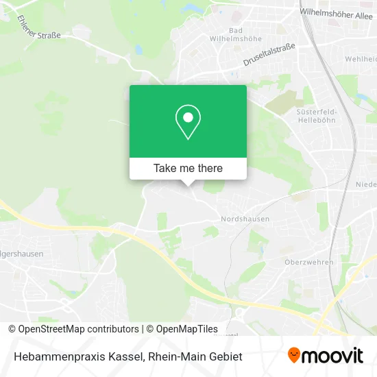 Карта Hebammenpraxis Kassel