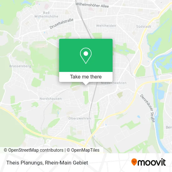 Карта Theis Planungs