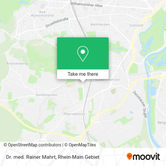 Карта Dr. med. Rainer Mahrt