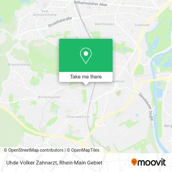 Карта Uhde Volker Zahnarzt