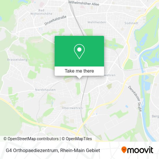 Карта G4 Orthopaediezentrum