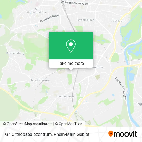Карта G4 Orthopaediezentrum