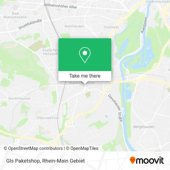 Карта Gls Paketshop