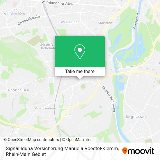 Карта Signal Iduna Versicherung Manuela Roestel-Klemm