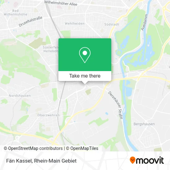 Карта Fän Kassel