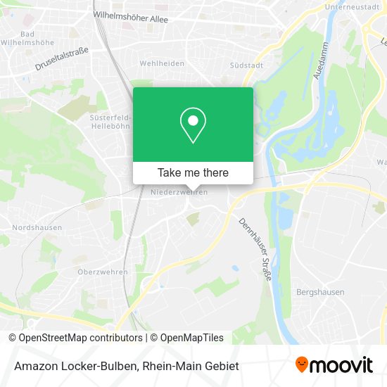 Карта Amazon Locker-Bulben