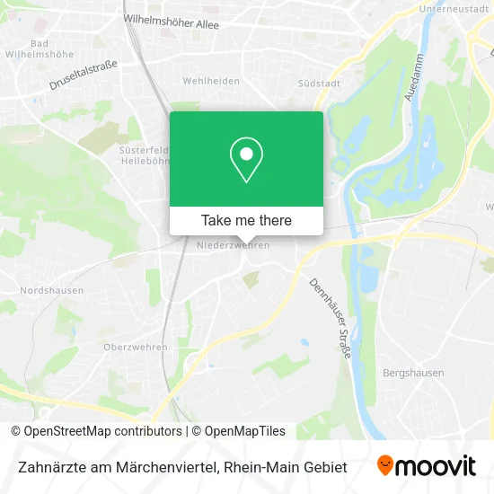 Карта Zahnärzte am Märchenviertel