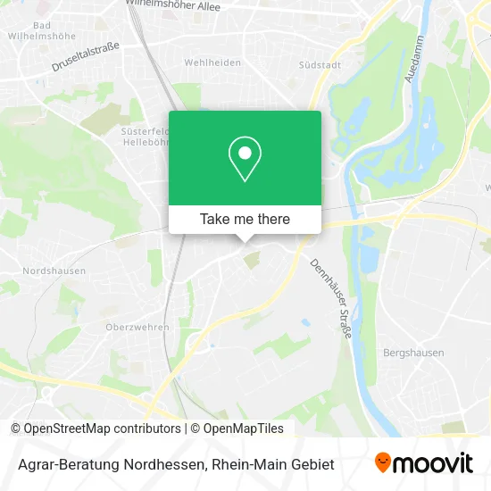 Карта Agrar-Beratung Nordhessen