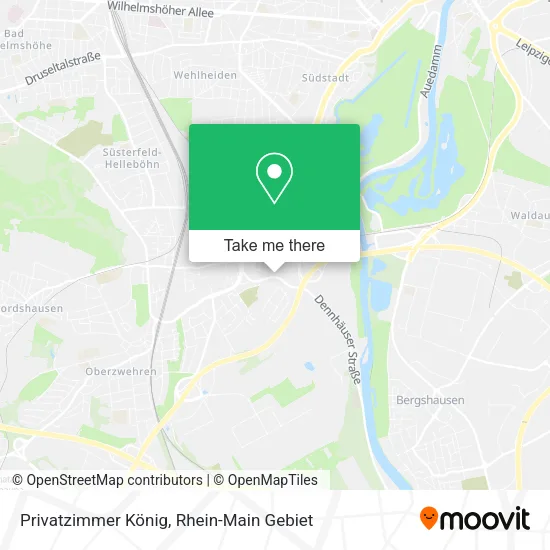 Privatzimmer König map