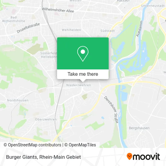 Карта Burger Giants