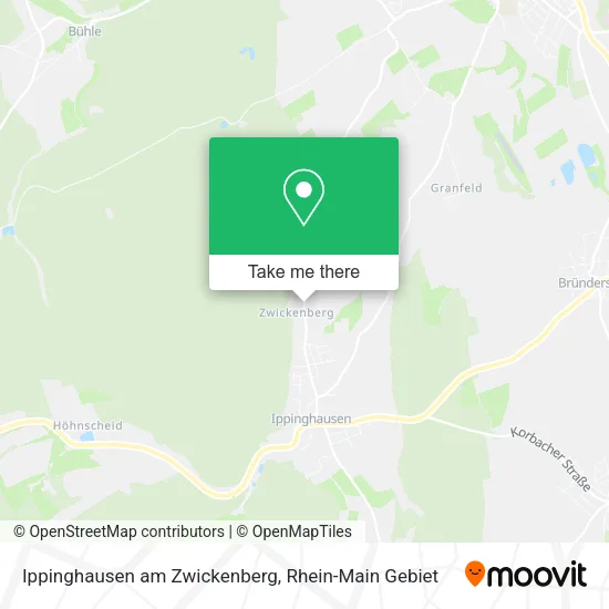 Карта Ippinghausen am Zwickenberg
