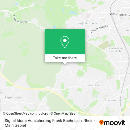 Карта Signal Iduna Versicherung Frank Baehnisch