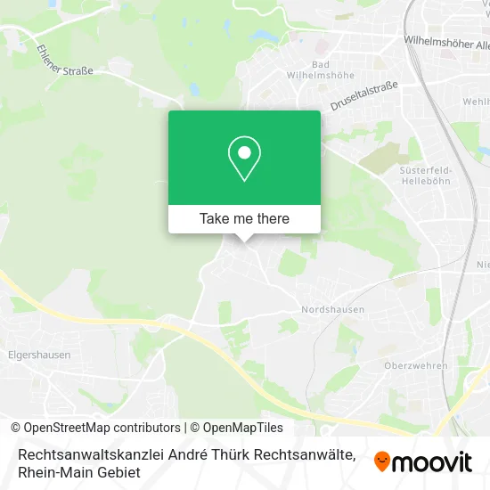 Карта Rechtsanwaltskanzlei André Thürk Rechtsanwälte