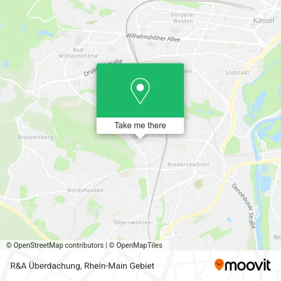Карта R&A Überdachung