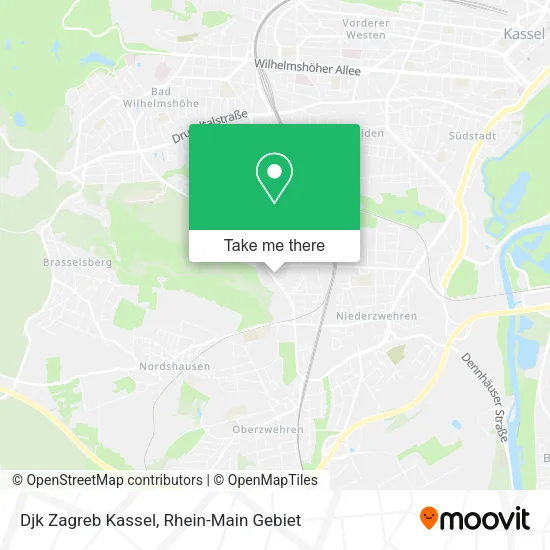 Карта Djk Zagreb Kassel