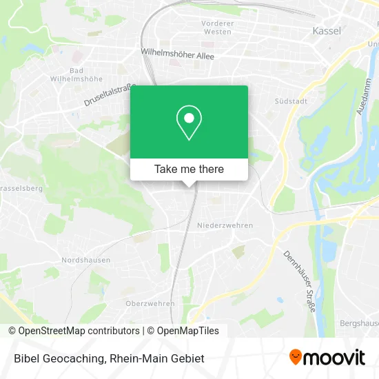 Карта Bibel Geocaching