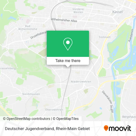 Карта Deutscher Jugendverband