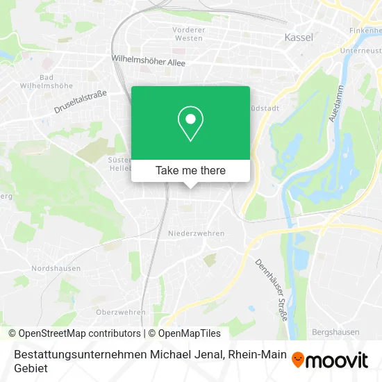 Карта Bestattungsunternehmen Michael Jenal